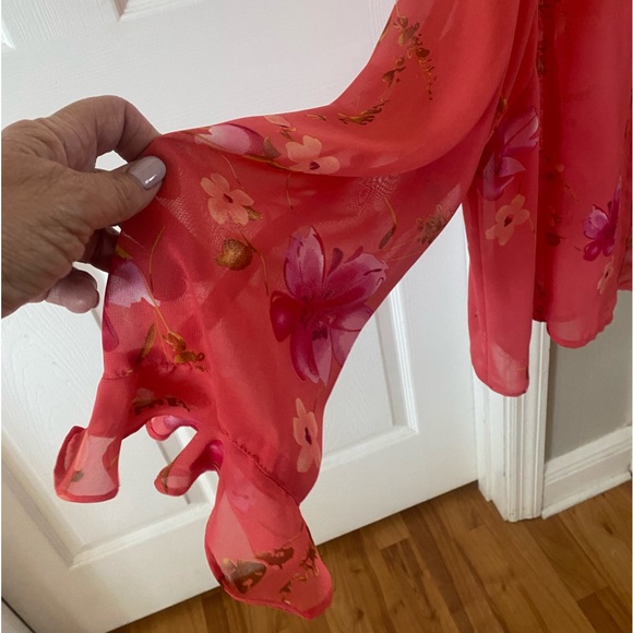 Vintage Blouse Women’s 2X. Mary McFadden Hawaiian Boho . One center button.Rare - Picture 4 of 5